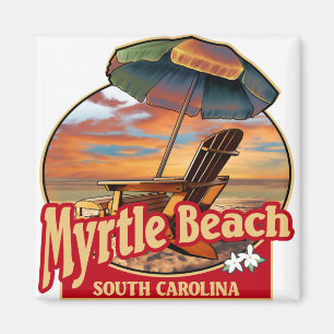 Íman Myrtle Beach SC Beach Scene Design