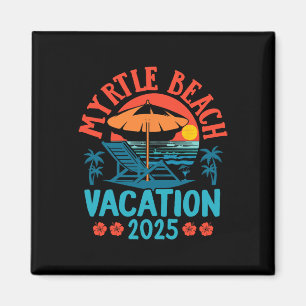 Íman Myrtle Beach Vacation 2025 Souvenir Matching Famil