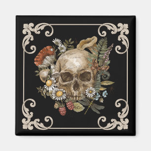 Íman Mystic Skull Vintage Black