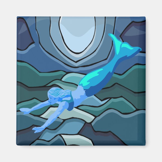 Íman Mystical Mermaid Magnet (Frente)