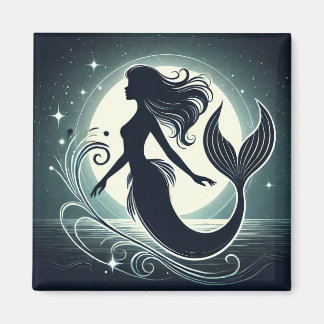 Íman Mystical Mermaid Silhouette Magnet