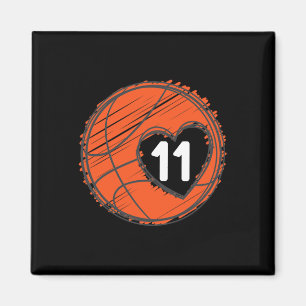 Íman Nº 11 No Coração - Cuta Gr Do Jogador De Bysketbyl