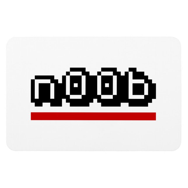 Íman n00b (Horizontal)