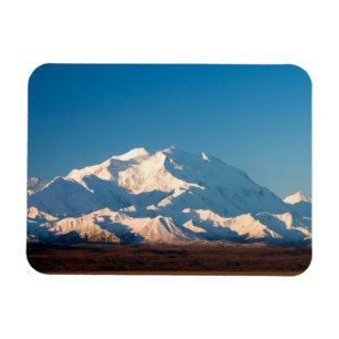 Íman N.A., EUA, Alasca.  Monte McKinley no Denali