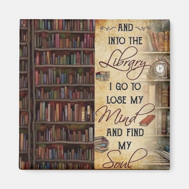 Íman Na Biblioteca Irei (Frente)