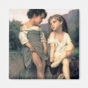 Íman Na borda do Brook, Bouguereau