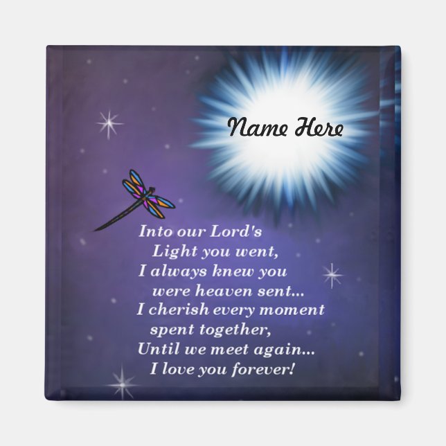 Íman Na Dragonfly Leve (Frente)