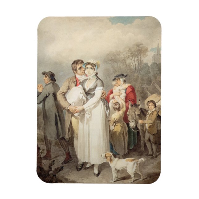 Íman Na estrada, 1799 (c/c sobre vestígios de lápis no  (Vertical)
