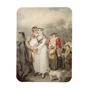 Íman Na estrada, 1799 (w/c sobre traços de lápis no p