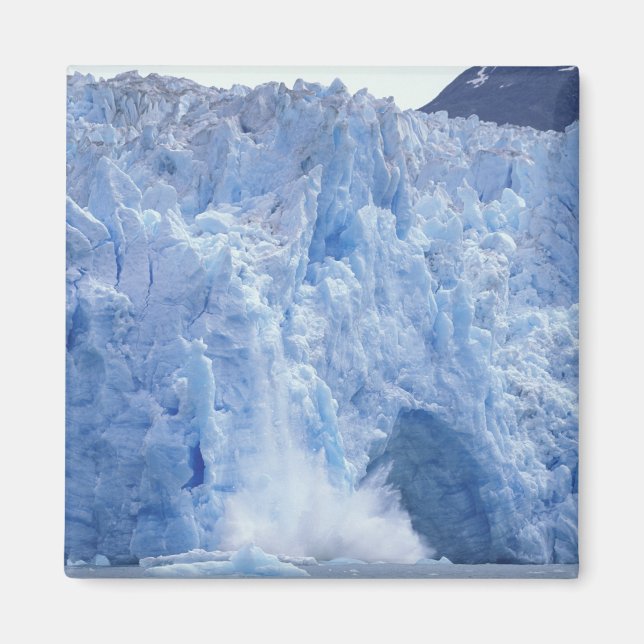 Íman NA, EUA, Alasca. Glaciar a cair na água (Frente)