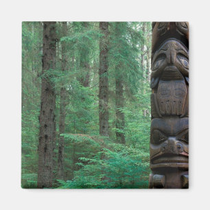 Íman NA, EUA, Alaska, Sitka, Sitka Totem Park, A