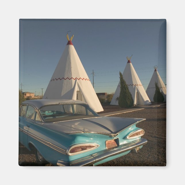 Íman NA, EUA, Arizona, Holbrook Route 66, Wigwam (Frente)
