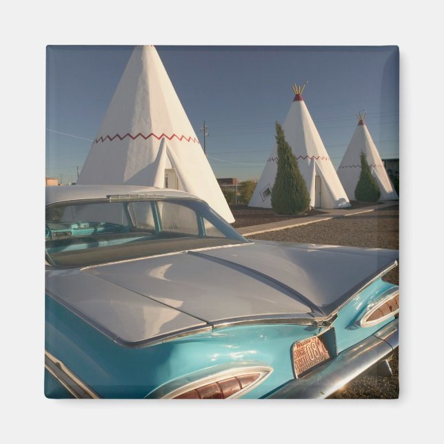 Íman NA, EUA, Arizona, Holbrook Route 66, Wigwam 2 (Frente)