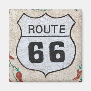 Íman NA, EUA, Arizona, sinal de rua Holbrook Route 66
