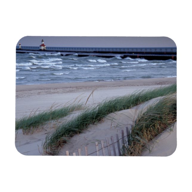 Íman NA, EUA, Michigan, Condado de Berrien, St. Joseph, (Horizontal)