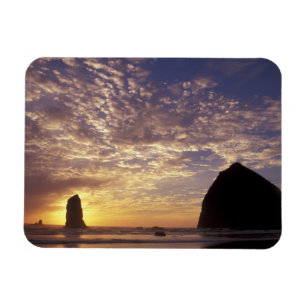 Íman NA, EUA, Oregon, Costa de Oregon, Canon Beach com