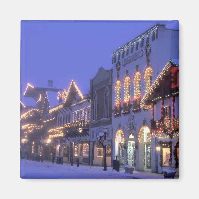 Íman NA, EUA, Washington, Leavenworth. Rua Principal (Frente)