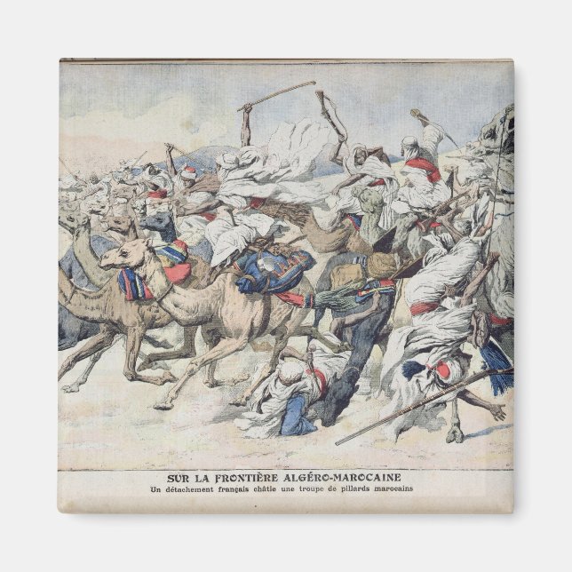 Íman Na Fronteira Algero-marroquina, um francês (Frente)