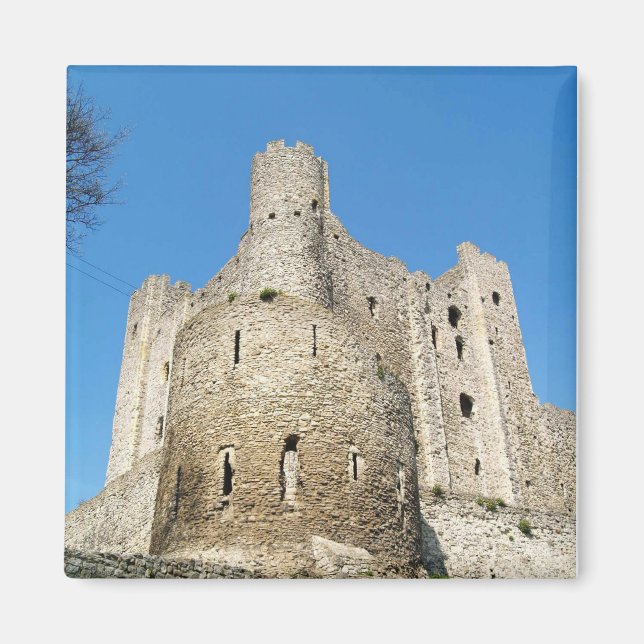 Íman Na Grã-Bretanha, Castelo de Rochester (Frente)