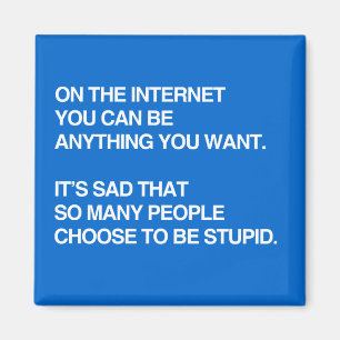 ÍMAN NA INTERNET VOCÊ PODE SER QUALQUER COISA QUE QUISE