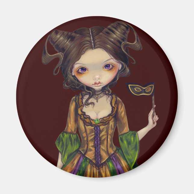 Íman "Na Mascarada Ball" Magnet (Frente)