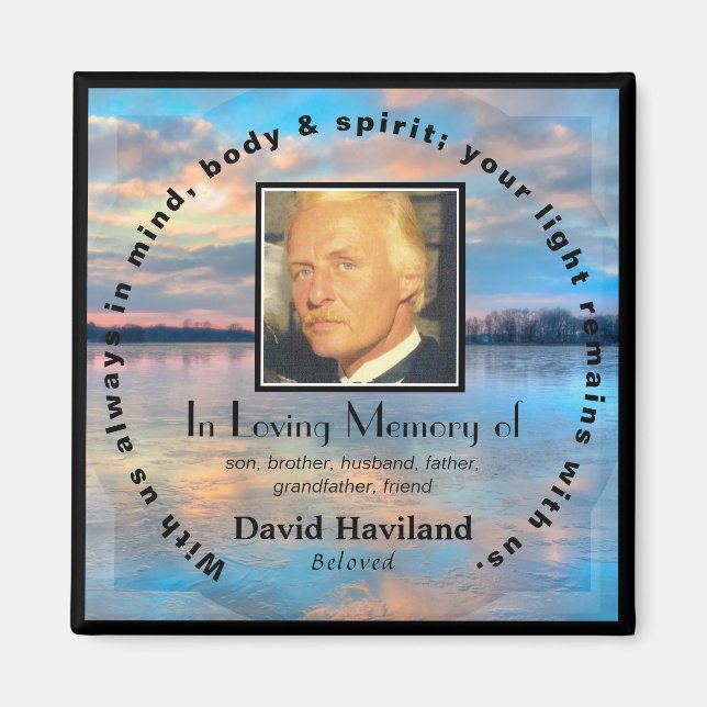 Íman Na memória de amor do Magnet HAMbyWG (Frente)