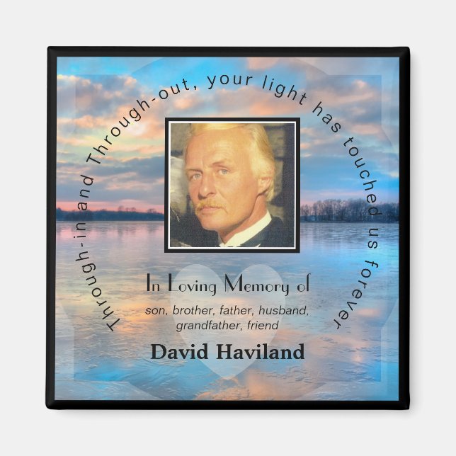 Íman Na memória de amor do Magnet HAMbyWG (Frente)