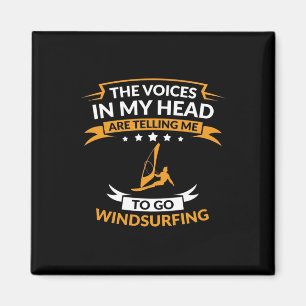 Íman Na Minha Cabeça Eu Quero Ir Para O Windsurfing