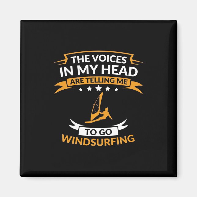 Íman Na Minha Cabeça Eu Quero Ir Para O Windsurfing (Frente)