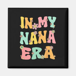 Íman Na Minha Época Nana Retro Groovy Nana Avó Mães D