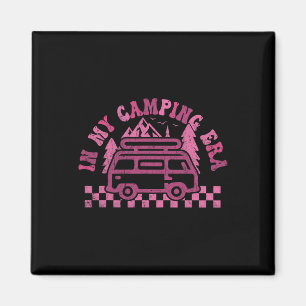 Íman Na Minha Era de Acampamento Retro Camper Van Avent