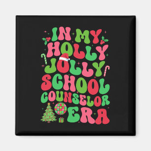 Íman Na Minha Era de Conselheiro Escolar Holly Xmas Jol