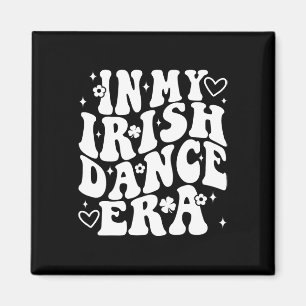 Íman Na Minha Era de Dança Irlandesa Groovy Shamrock Da