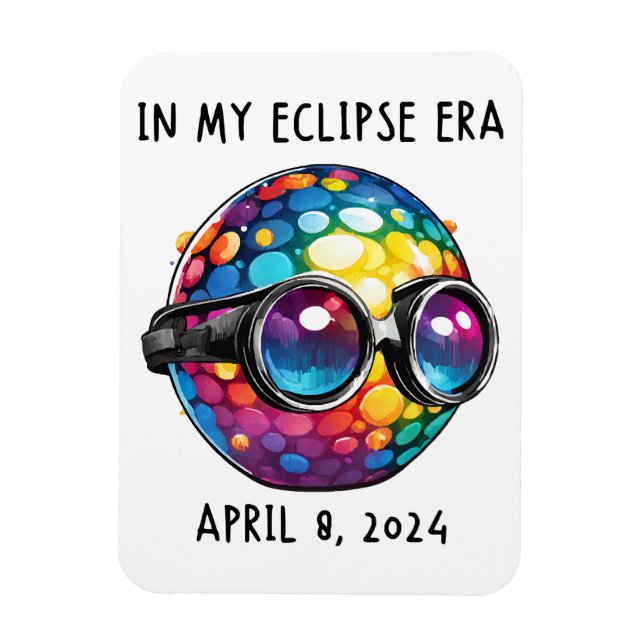 Íman Na Minha Era de Eclipse Solar de 2024 (Vertical)