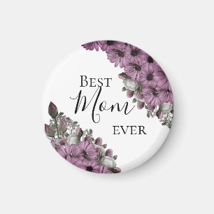 Íman Na moda Floral Melhor Mãe Nunca