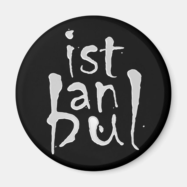 Íman Na moda Istambul Magnet (Frente)