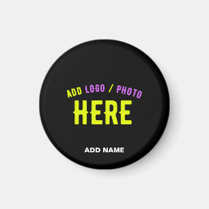 ÍMAN NA MODA MODERNO PERSONALIZÁVEL NEGRO VERIFICADO CO