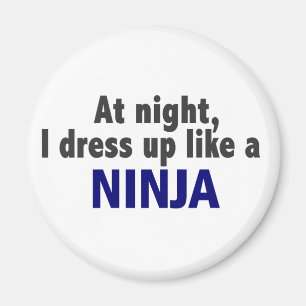 Íman Na noite eu visto-me acima como um Ninja