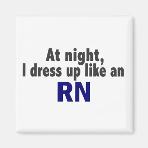 Íman Na noite eu visto-me acima como um RN