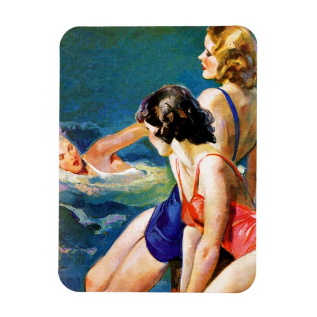 Íman Na Piscina (Vertical)