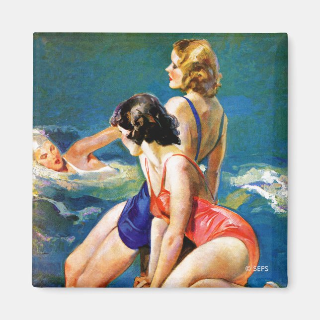 Íman Na Piscina (Frente)