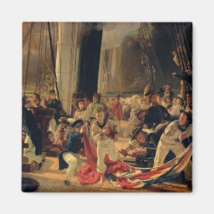 Íman Na plataforma durante uma batalha de mar, 1855
