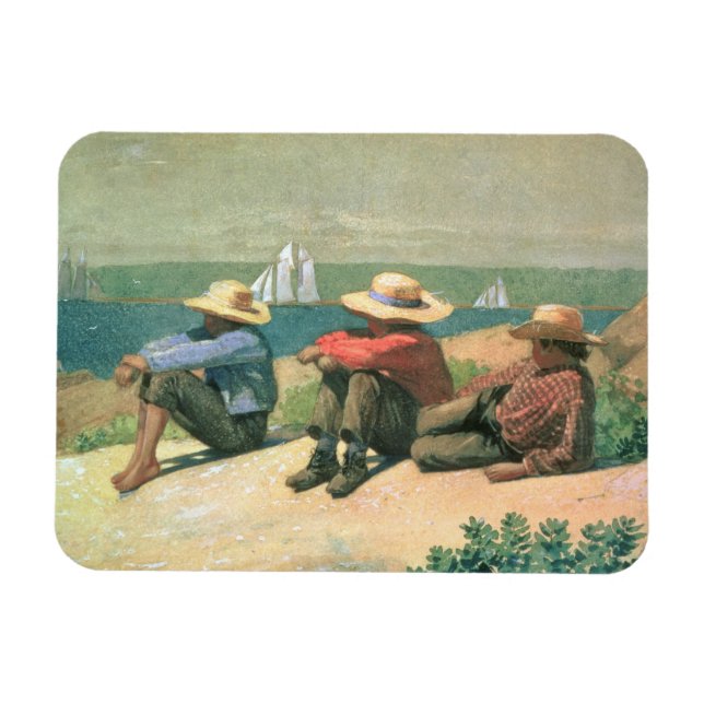 Íman Na praia, 1875 (c/c) (Horizontal)