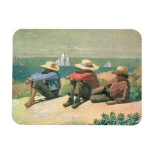 Íman Na praia, 1875 (w/c)