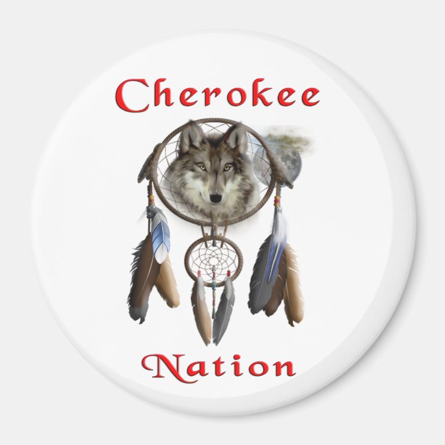 Íman Nação Cherokee (Frente)