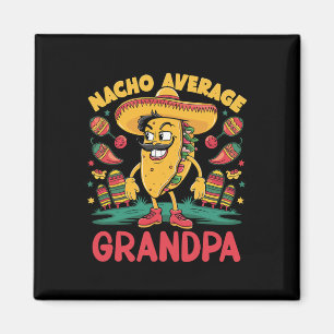 Íman Nacho Average Grandpa Mexicano Correspondente Cinc