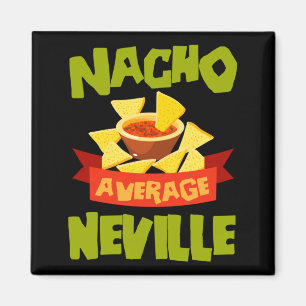 Íman Nacho Average Neville Personalizado de Aniversário