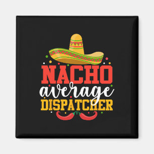 Íman Nacho Despachante Médio Engraçado Mexicano Cinco D