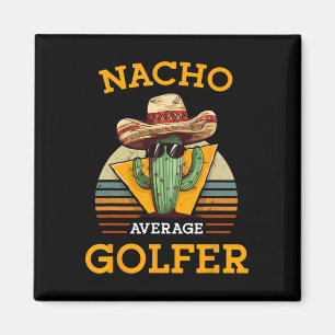 Íman Nacho Golfista Médio Jogador de Golfe Mexicano Eng