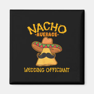Íman Nacho Média de Casamento Oficiante Mexicano Cinco 